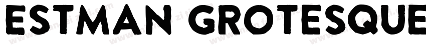 Estman Grotesque字体转换